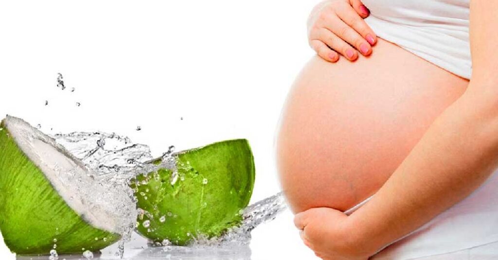 beneficios del agua de coco en el embarazo1